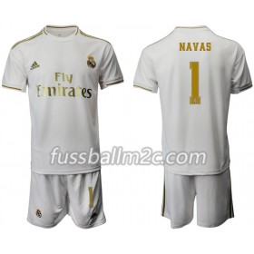 Fußballtrikots Real Madrid Navas 1 Kinder Heim Trikotsatz 2019-2020